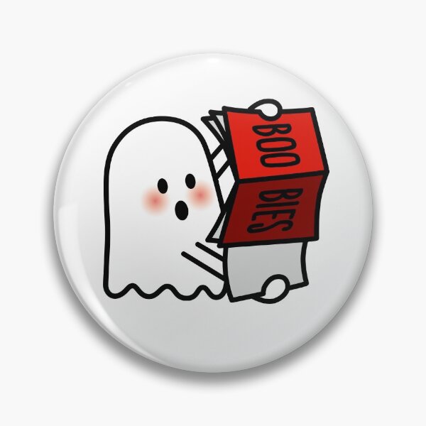 Item preview, Boobies BOO BIES ghost centerfold Funny Halloween Erotic Magazine naked designed and sold by LaundryFactory.