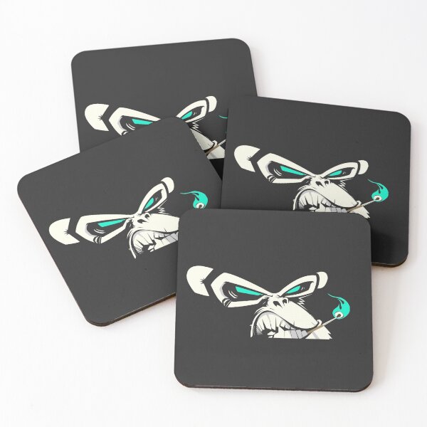 Item preview,  Illustration of a mad monkey holding a burnt match in its mouth designed and sold by 42youbest.