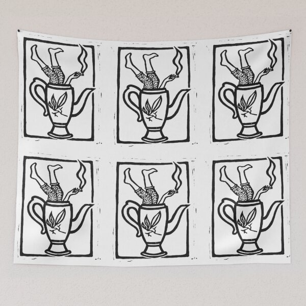Item preview, Legs in a teapot designed and sold by melly-jelly.