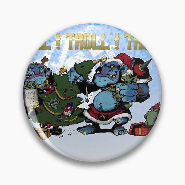 Item preview, seasonnal greetings 2020: Troll! Troll! Troll! designed and sold by Hrolvlepoissard.