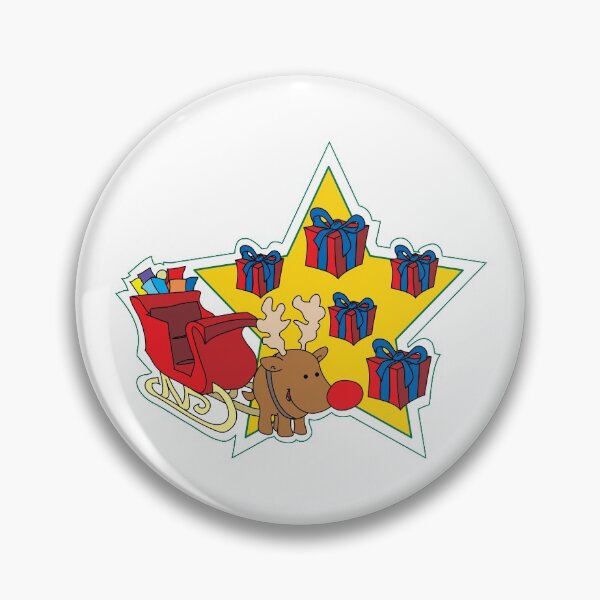 Item preview, Rudolph the reindeer with sleigh designed and sold by RFeria.