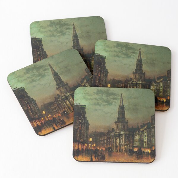 Item preview,  John Atkinson Grimshaw - Blackman Street, London (1885) designed and sold by HistoryRestored.