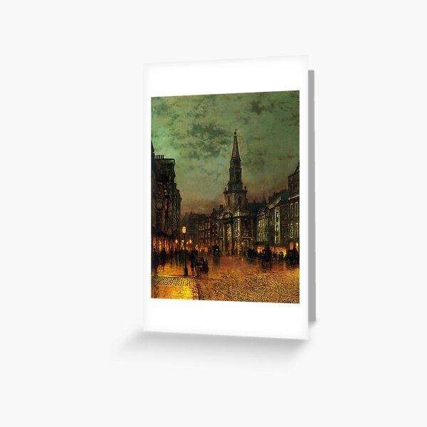 Aperçu de l'œuvre  John Atkinson Grimshaw - Blackman Street, Londres (1885) créée et vendue par HistoryRestored.