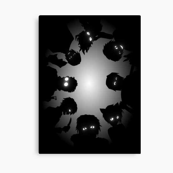Yandere Shadows Canvas Print