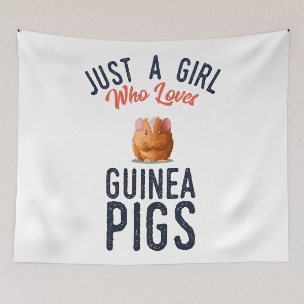 Item preview, Just A Girl Who Loves Guinea Pigs Funny Guinea Pigs Lover Gift designed and sold by saadtraibiz.