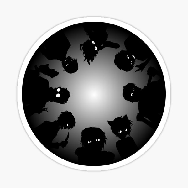 Yandere Shadows Sticker