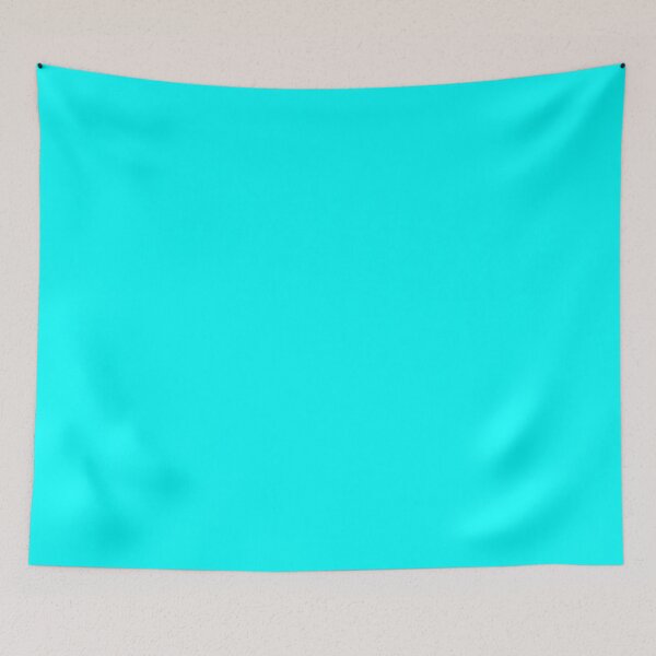 Item preview, Absolute Aqua / Cyan | Solid Color | #00ffff designed and sold by Qestar.
