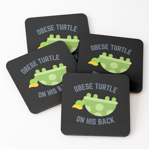 Item preview, Obese turtle on his back designed and sold by taddd.