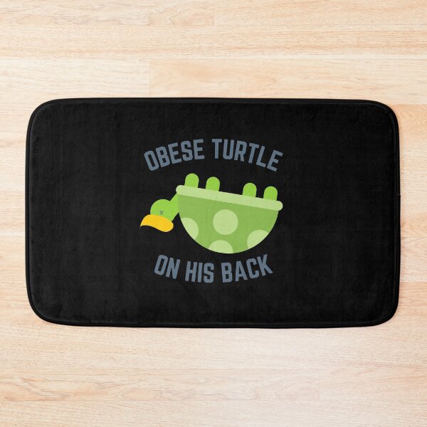 Item preview, Obese turtle on his back designed and sold by taddd.