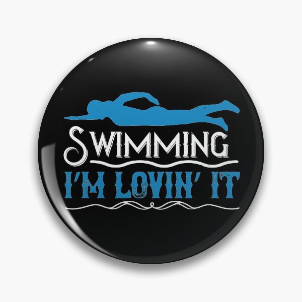 Item preview, Swimming I`m Lovin’ It designed and sold by GoodVibeDesign.