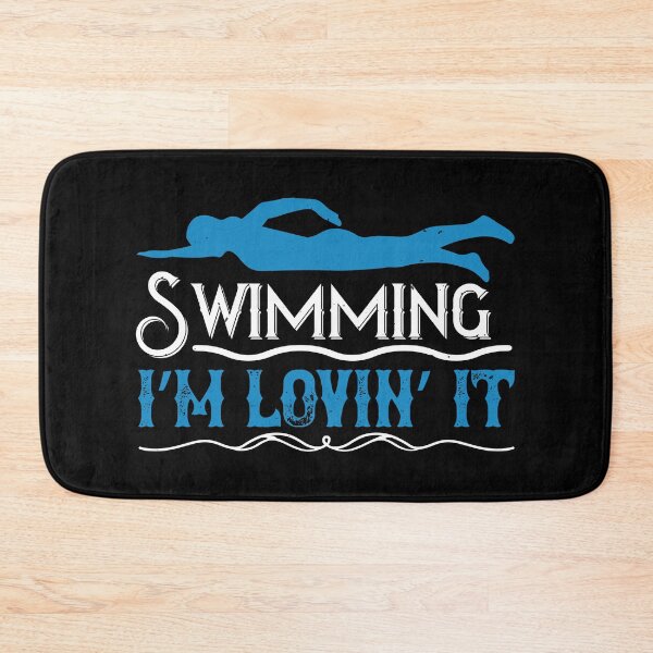 Item preview, Swimming I`m Lovin’ It designed and sold by GoodVibeDesign.