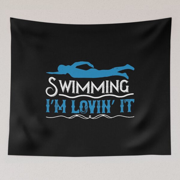 Item preview, Swimming I`m Lovin’ It designed and sold by GoodVibeDesign.
