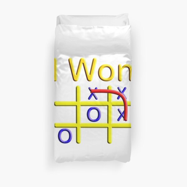 I won Duvet Cover