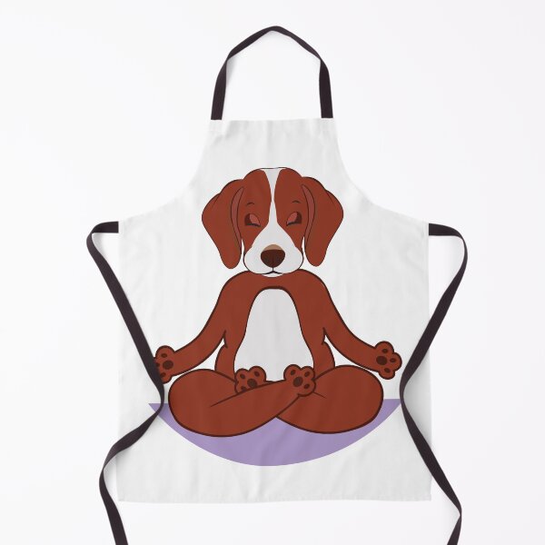 Item preview, Dog Doing Yoga In Lotus Position designed and sold by VibesDivine.