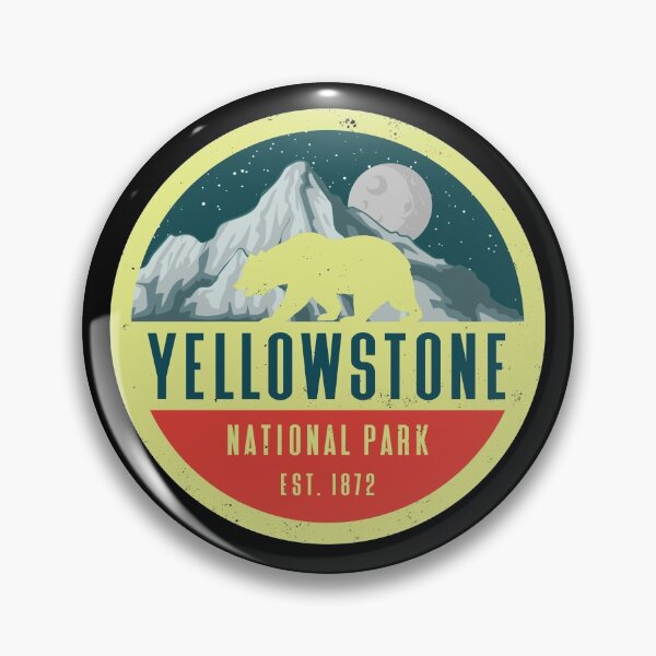 Item preview, Yellowstone National Park Animal Adventure Grizzly Bear Gear designed and sold by DynamicDesign.