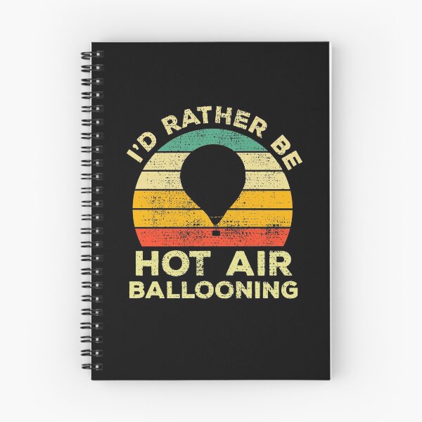 Item preview, I’d Rather Be Hot Air Ballooning Vintage Gift For Hot Air Balloonists designed and sold by JokeGysen.