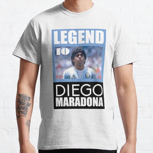 hellblau Maradona Legend T-Shirt