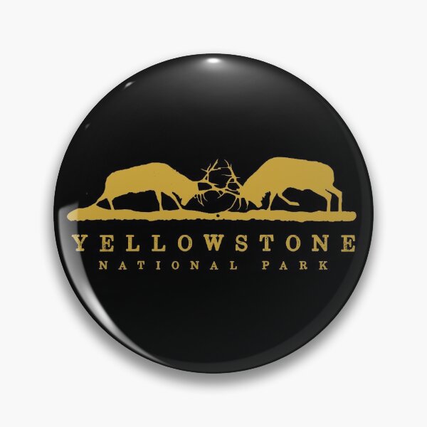 Item preview, Yellowstone National Park Animal Lover Bull Elk Battle Elk Gear designed and sold by DynamicDesign.