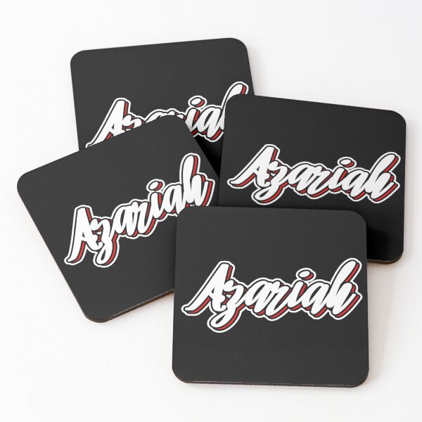 Artikelvorschau, Azariah Vorname - Handlettering Design entworfen und verkauft von sulies.