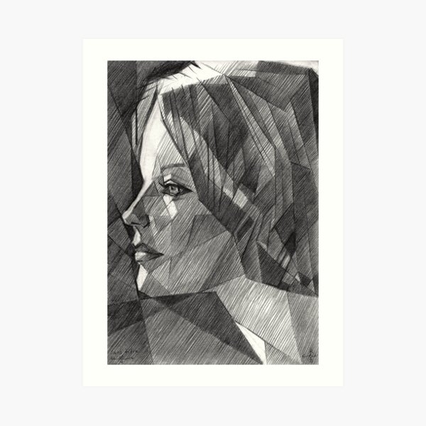 Romy Schneider Art Print