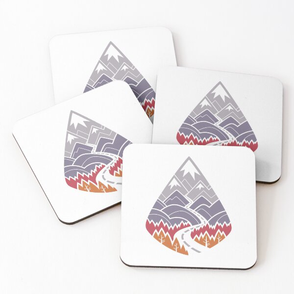 Item preview, The Road Goes Ever On: Autumn (white) designed and sold by Wayne Minnis.