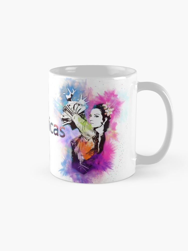 Vista alternativa de Taza Lola Flores Torbellino de Colores