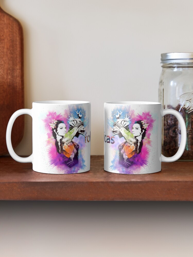 Vista alternativa de Taza Lola Flores Torbellino de Colores