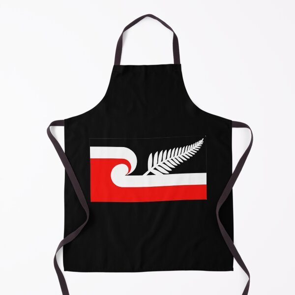 Item preview, Maori Flag Silver Fern New Zealand Lover Gift Idea designed and sold by vicoli-shirts.