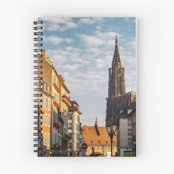 Item preview, Strasbourg's majestic cathedral rises above the city. France designed and sold by Alexander Sorokopud.