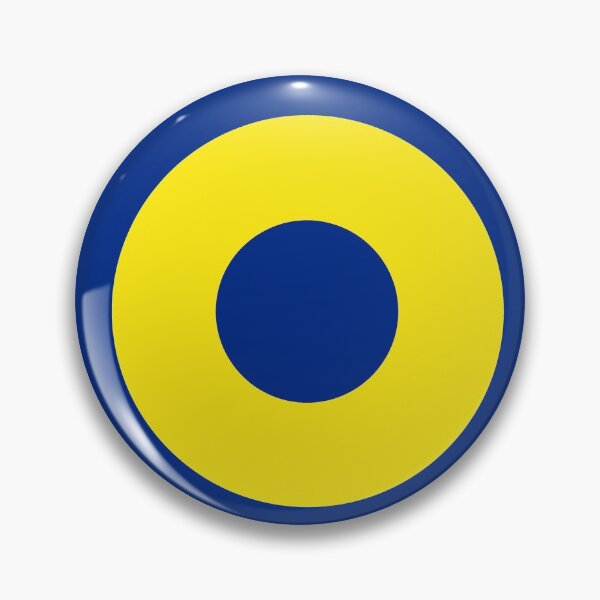Item preview, Blue and yellow bullseye designed and sold by FirstImpact.