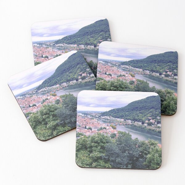 Item preview, Heidelberg Germany cityscape designed and sold by Gothicrelics.