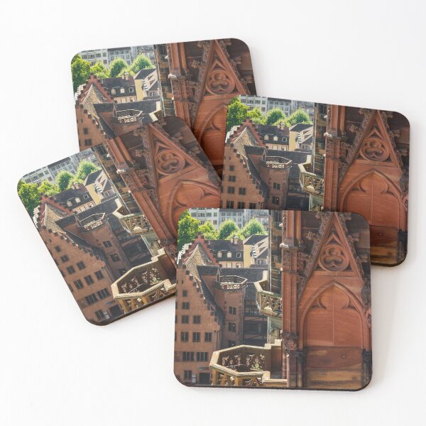 Item preview, Aerial view of the city of Strasbourg. Sunny day. Red tiled roofs. designed and sold by Alexander Sorokopud.