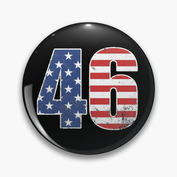 Artikelvorschau, 46 Präsident der amerikanischen Flagge Joe Biden 46. Präsident Biden Gear entworfen und verkauft von DynamicDesign.