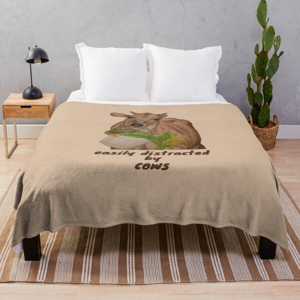 Item preview, easily distracted by cows designed and sold by lumilum.