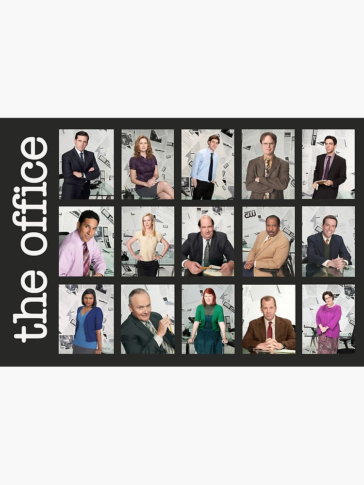 "The Office Cast" Jigsaw Puzzle by Flakey- | Redbubble