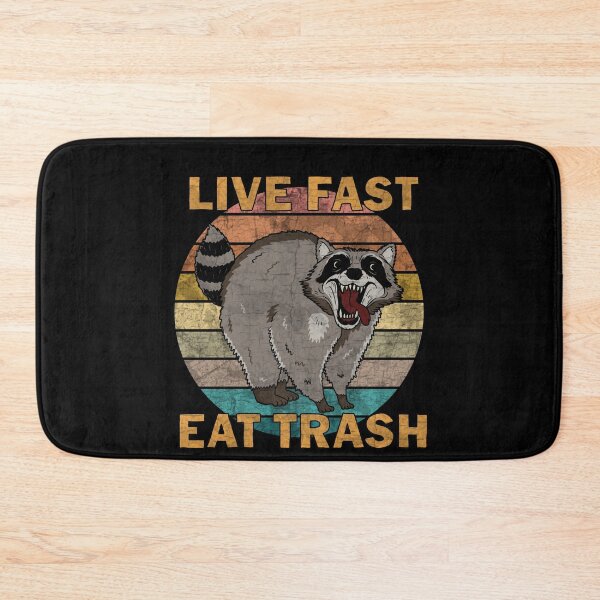 Item preview, Raccoon - Live Fast Eat Trash designed and sold by ValentinaHramov.