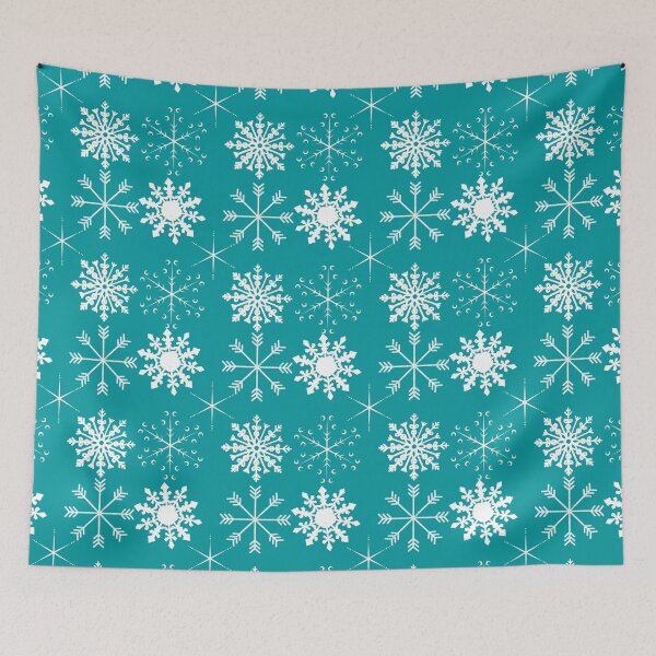Item preview, Snowflakes Icy Pattern designed and sold by The Sober Art.