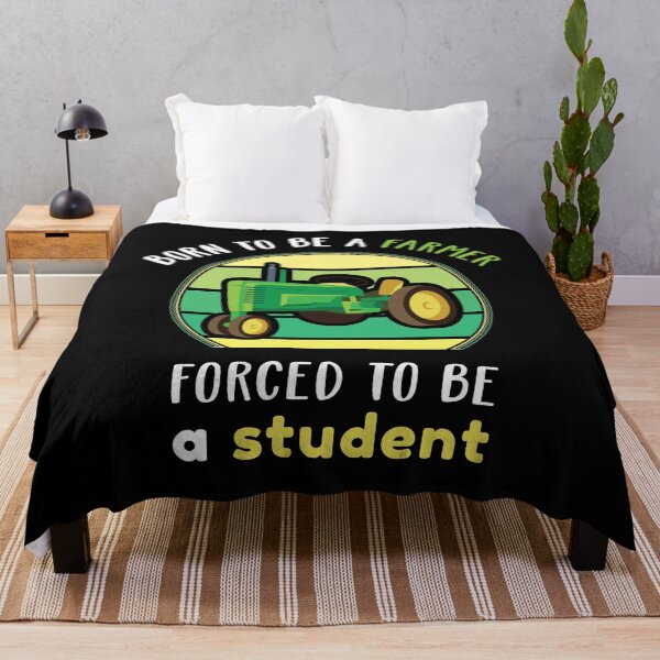 Item preview, Born To Be A Farmer Forced To Be A Student Funny Farm and Nature Lover Gift designed and sold by Scratches Tees.