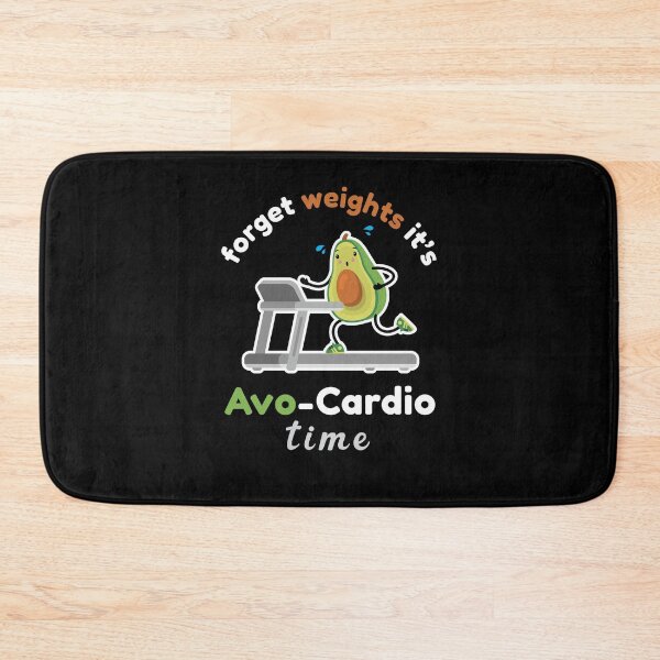 Item preview, Forget Weights It's AvoCardio Time Funny Cute Avocado Pun Gift designed and sold by Scratches Tees.