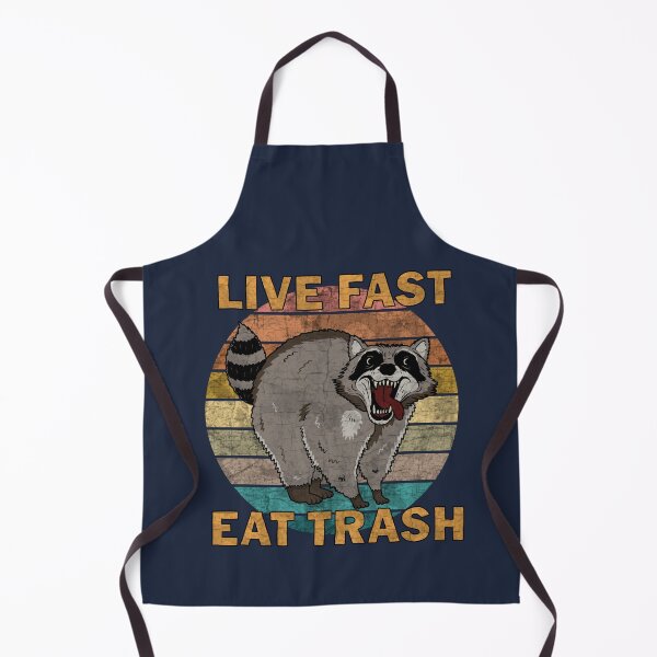 Item preview, Raccoon - Live Fast Eat Trash designed and sold by ValentinaHramov.