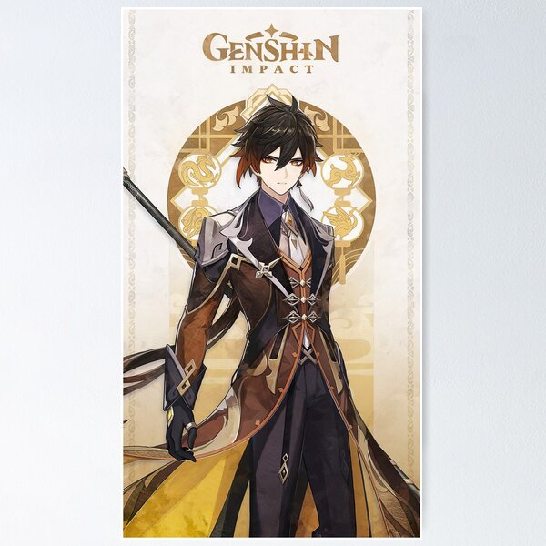 Item preview, Zhongli Genshin Impact designed and sold by Saikishop.