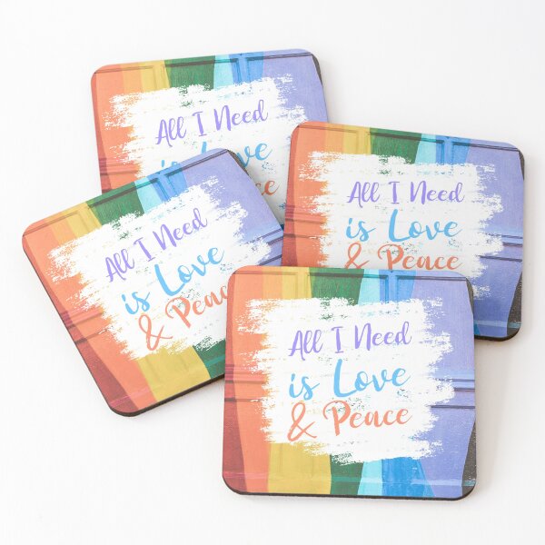 Item preview,    All I Need is Love and Peace designed and sold by TeesKeeper.