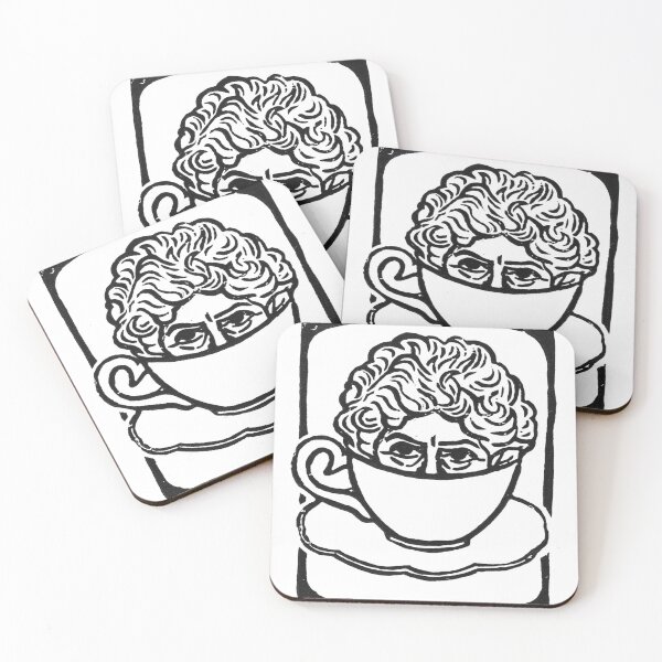 Item preview, Miriam the Tea Cup Lady designed and sold by melly-jelly.