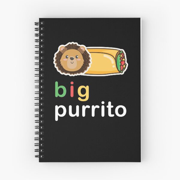 Item preview, Big Purrito Lion in a Burrito Funny Pun Gift designed and sold by Scratches Tees.