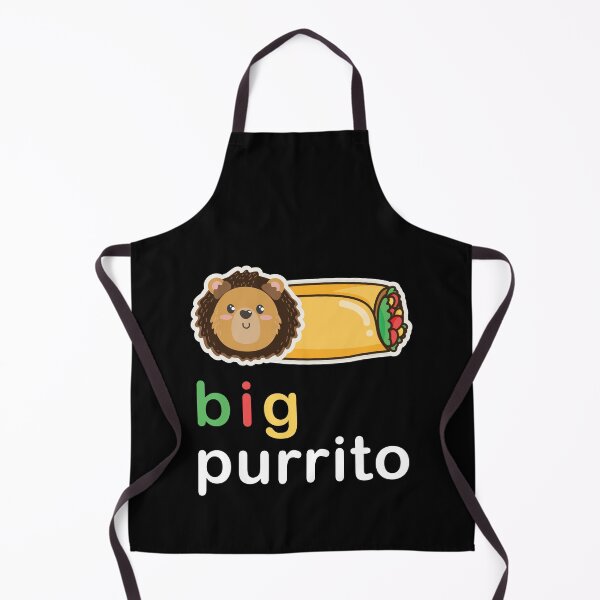 Item preview, Big Purrito Lion in a Burrito Funny Pun Gift designed and sold by Scratches Tees.