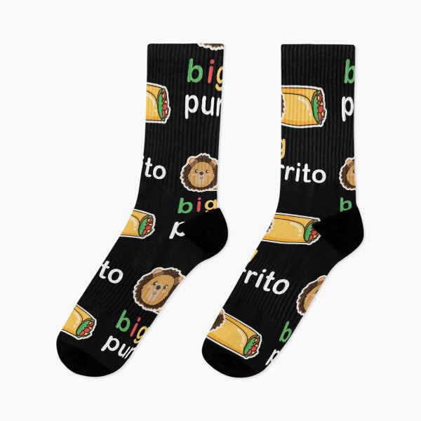 Item preview, Big Purrito Lion in a Burrito Funny Pun Gift designed and sold by Scratches Tees.