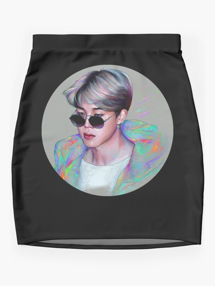 jimin - bts Mini Skirt for Sale by zeebanshee