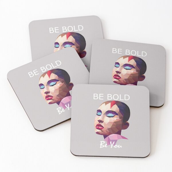 Item preview, Be Bold, Be You. En vogue stylish face design designed and sold by Drawing-Dolphin.
