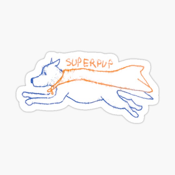 Superpup Sticker