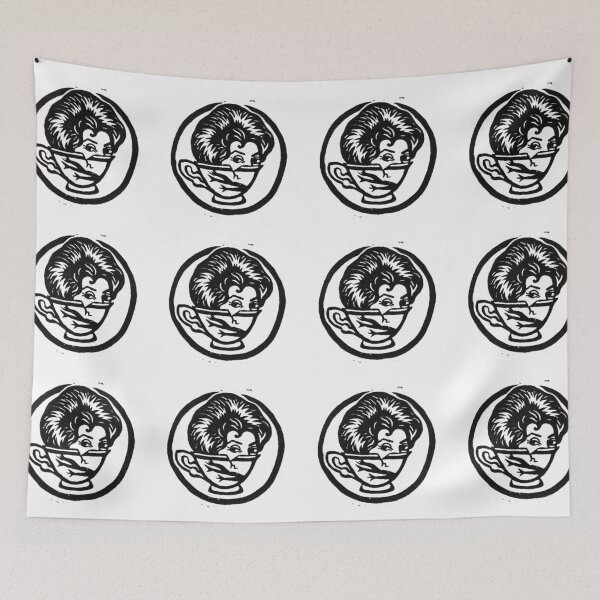 Item preview, Nichelle the Tea Cup Lady designed and sold by melly-jelly.